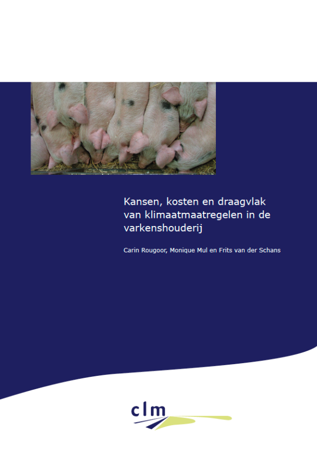 Kansen, kosten en draagvlak van klimaatmaatregelen in de varkenshouderij image