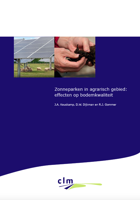 Zonneparken in agrarisch gebied: effecten op bodemkwaliteit image