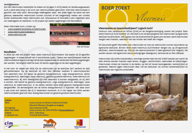 Boer zoekt Vleermuis Zuid-Holland image