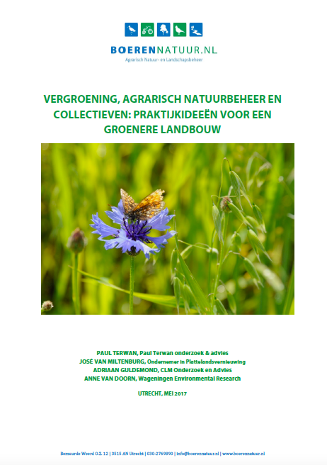 Vergroening, agrarisch natuurbeheer en collectieven: praktijkideeën voor een groenere landbouw image