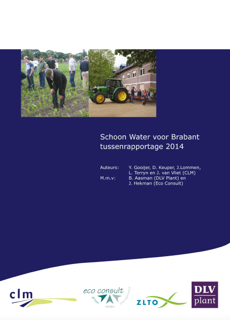 Schoon Water Brabant Tussenrapportage 2014 image