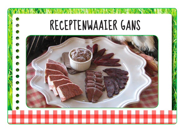 Receptenwaaier Gans image