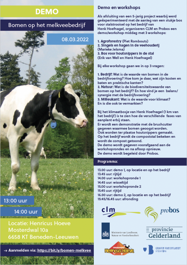 Melkveehouderij en bomen: aantrekkelijke en verrassende combi image