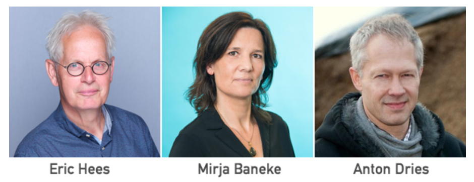 Geïnterviewden: Eric Hees, Mirja Baneke en Anton Dries