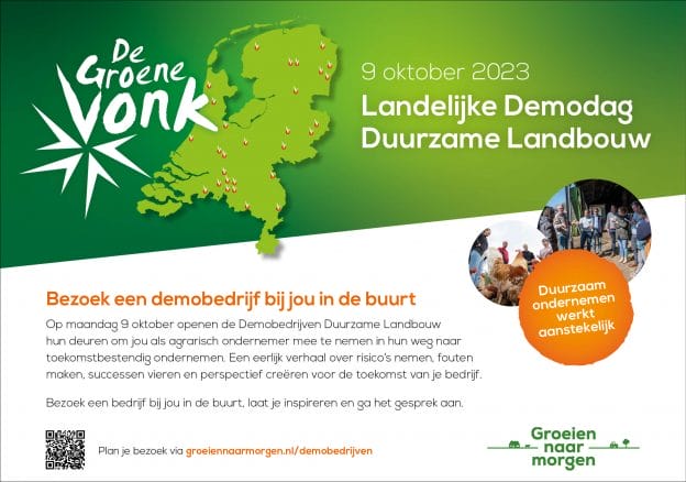 Er zijn nog plaatsen vrij voor de Landelijke Demodag Duurzame Landbouw op 9 oktober image