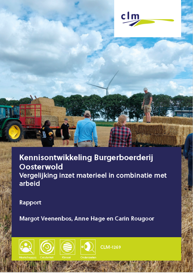 Kennisontwikkeling burgerboerderij Oosterwold: vergelijking inzet materieel in combinatie met arbeid image